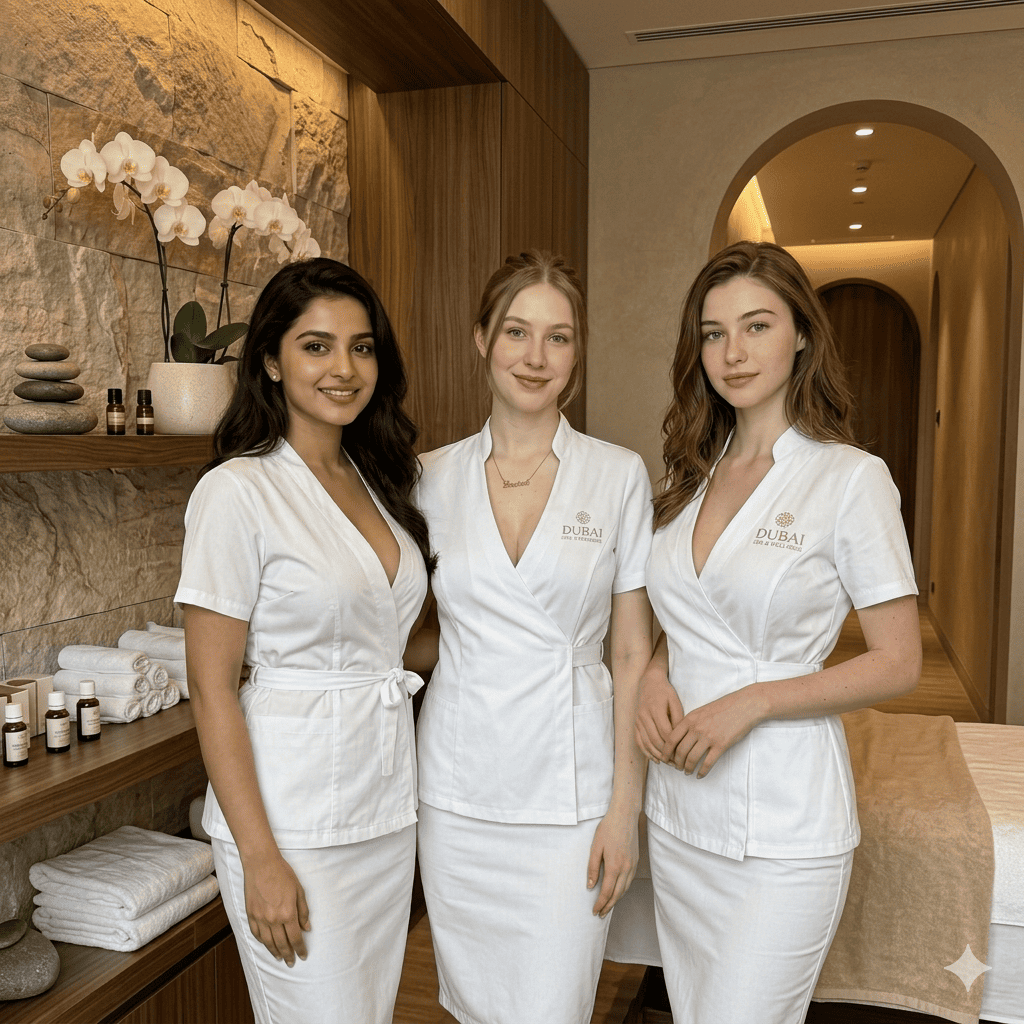 Luxury Spa Massage Room Dubai